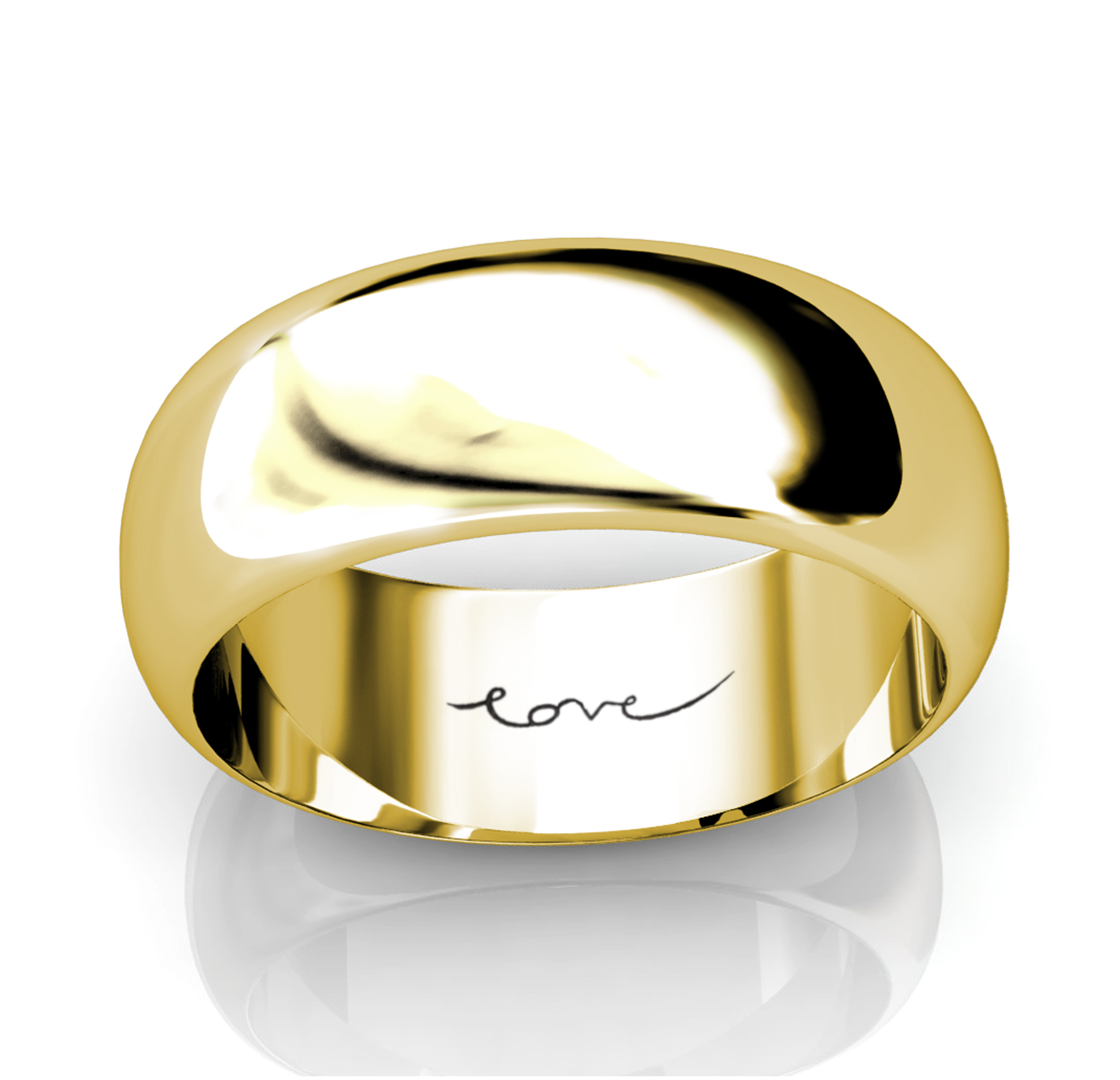 LoveSong 7 | Plain Wedding Bands.