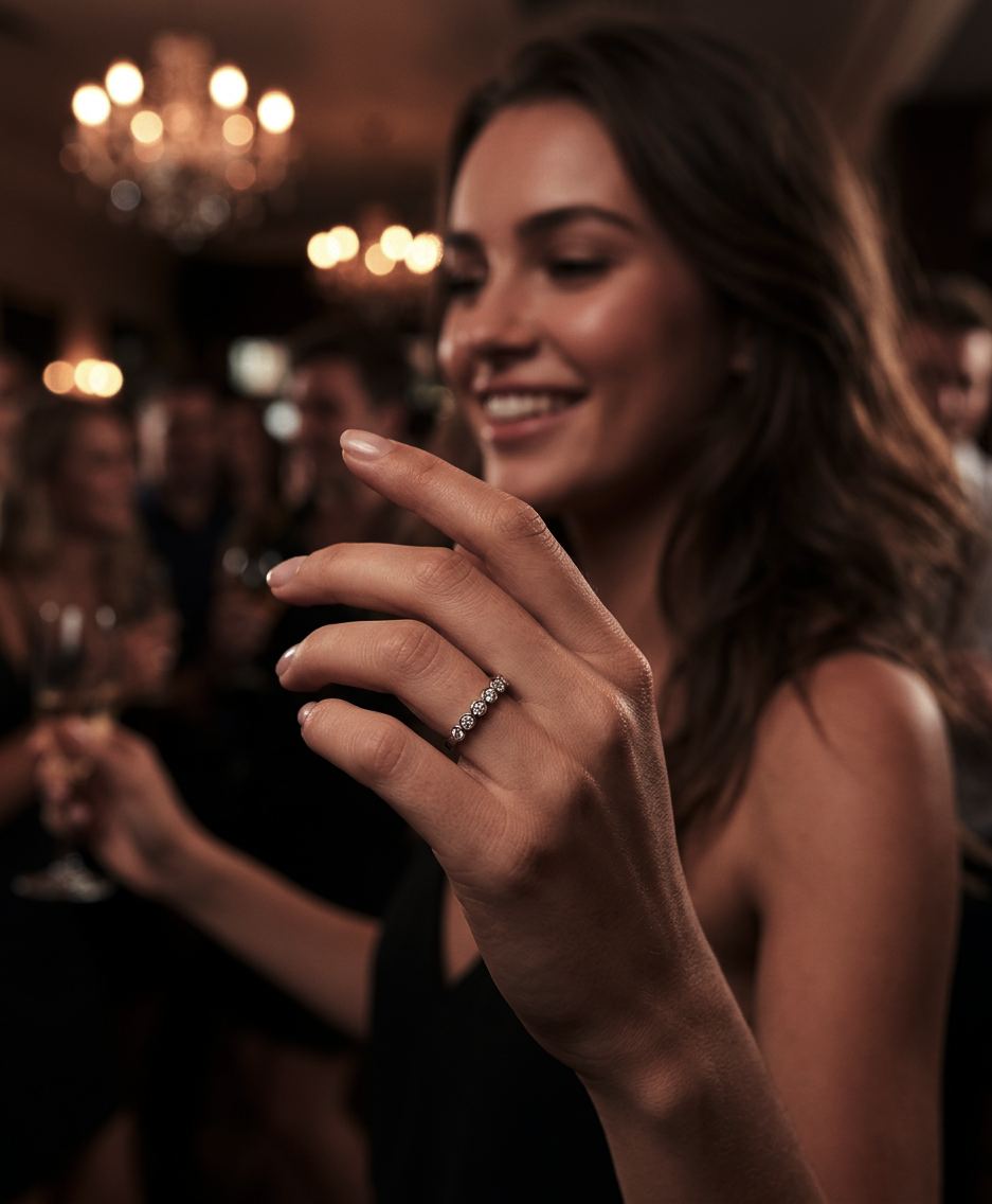 November | Eternity Diamond Band