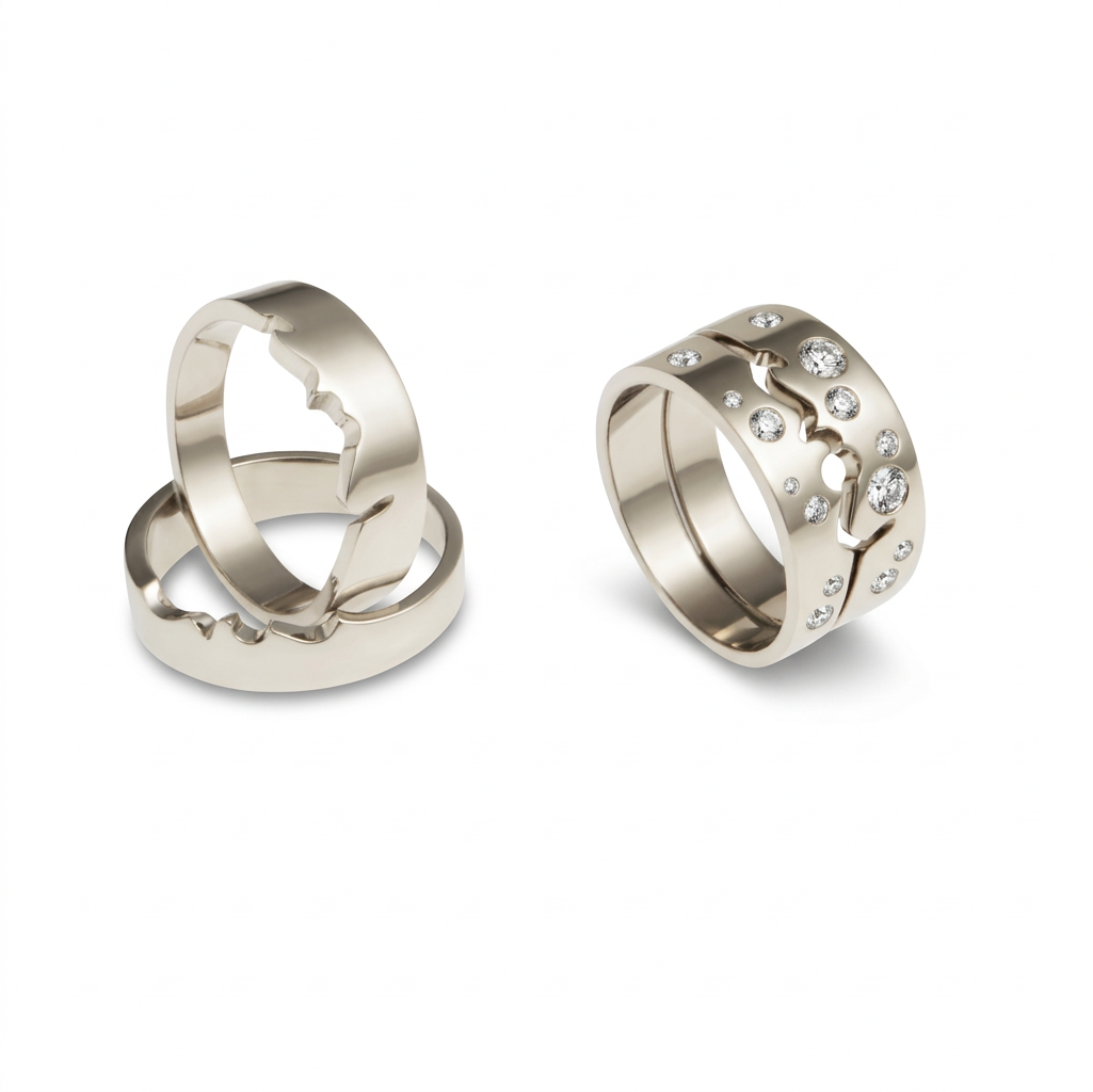 Mens Puzzle Rings | Love Times Love llll