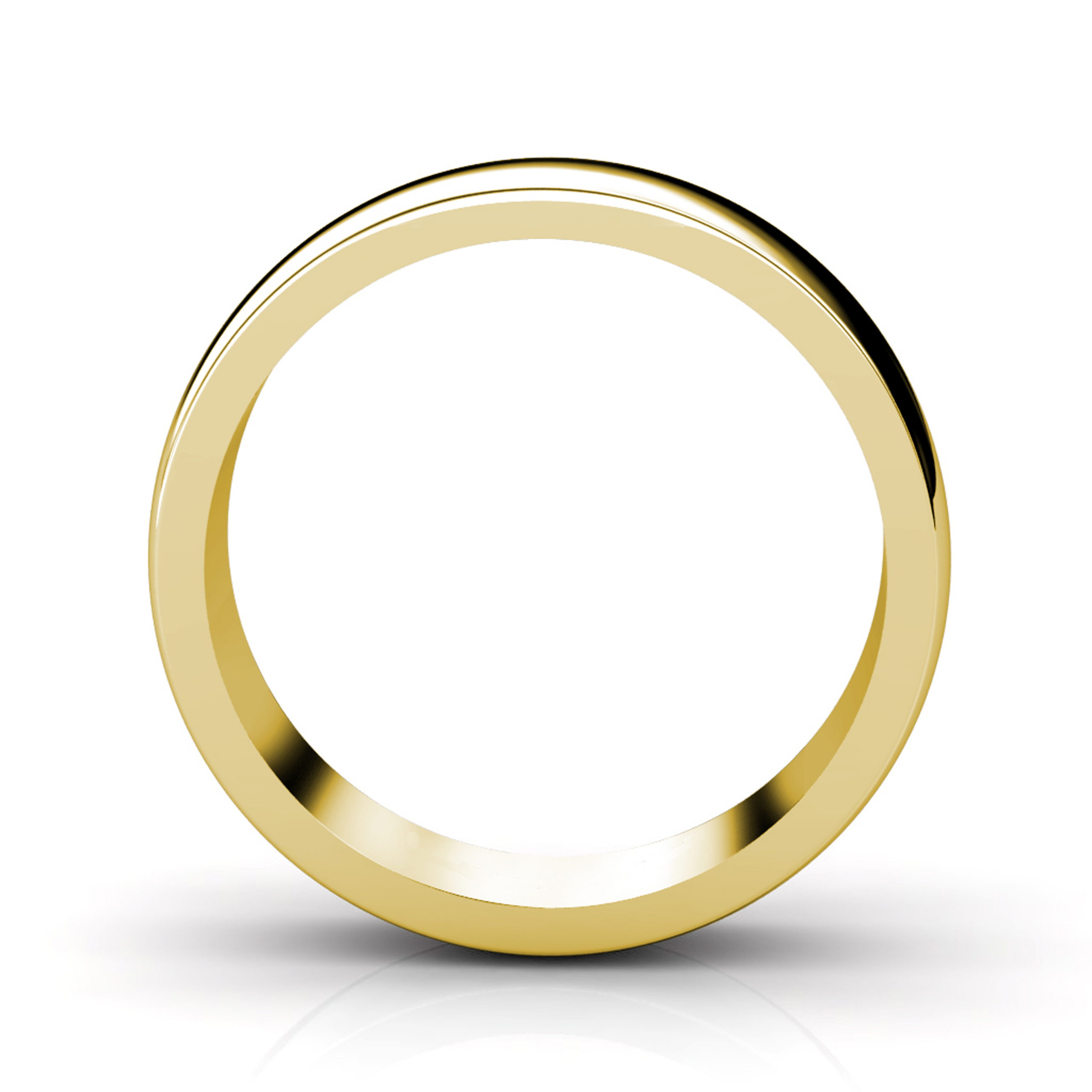 Classic Gold Womens Wedding Band One Love 5 ////////