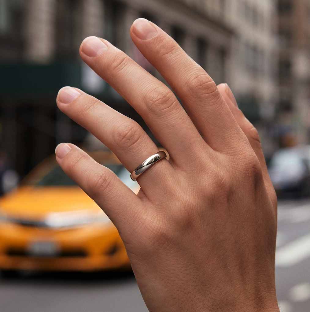 OneThree — Classic Gold Wedding Ring ll