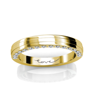 Penny Lane — Flush Set Diamond Wedding Rings lll..