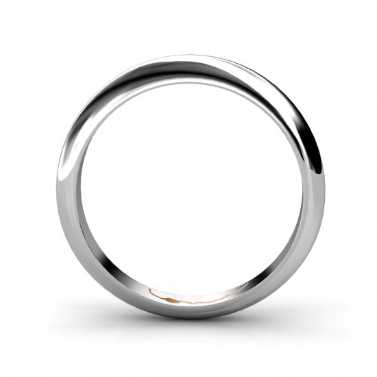 Song 3 | Cheap Wedding Rings | 9k White Gold - Image 2