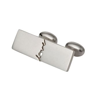 Fifty50 Cufflinks | Silver Cufflinks for Men