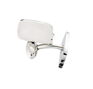Silhouette Cufflinks Personalised Jewellery - Image 2
