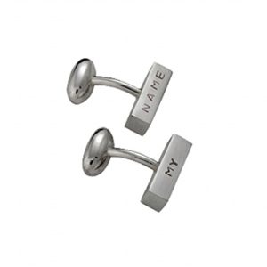 Inintial Cufflinks, Custom Cufflinks