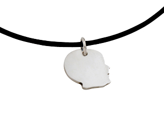 Sihouette Pendant, Personalised Jewellery - Image 2