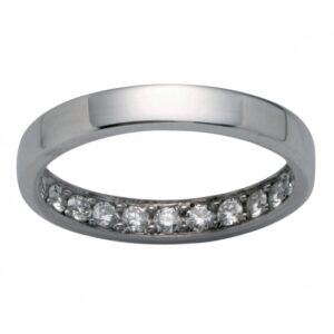 Can’t Buy Me Love | Wedding Ring |18k White Gold