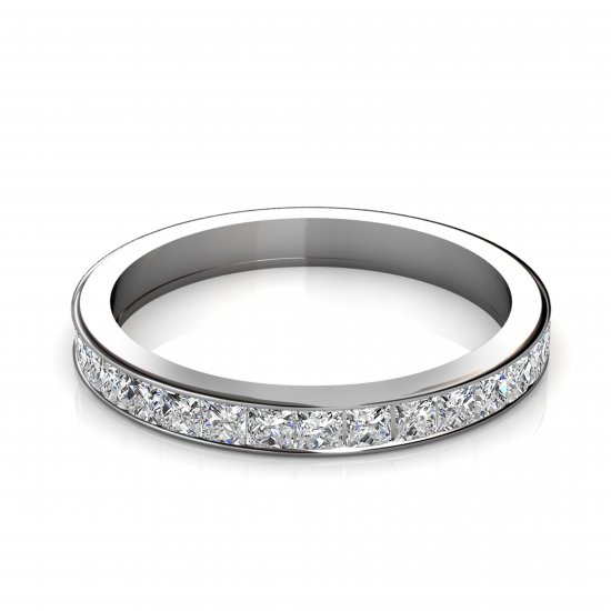All You Need Is Love 1.86ct | Princess Cut Diamond Wedding Ring - Image 4