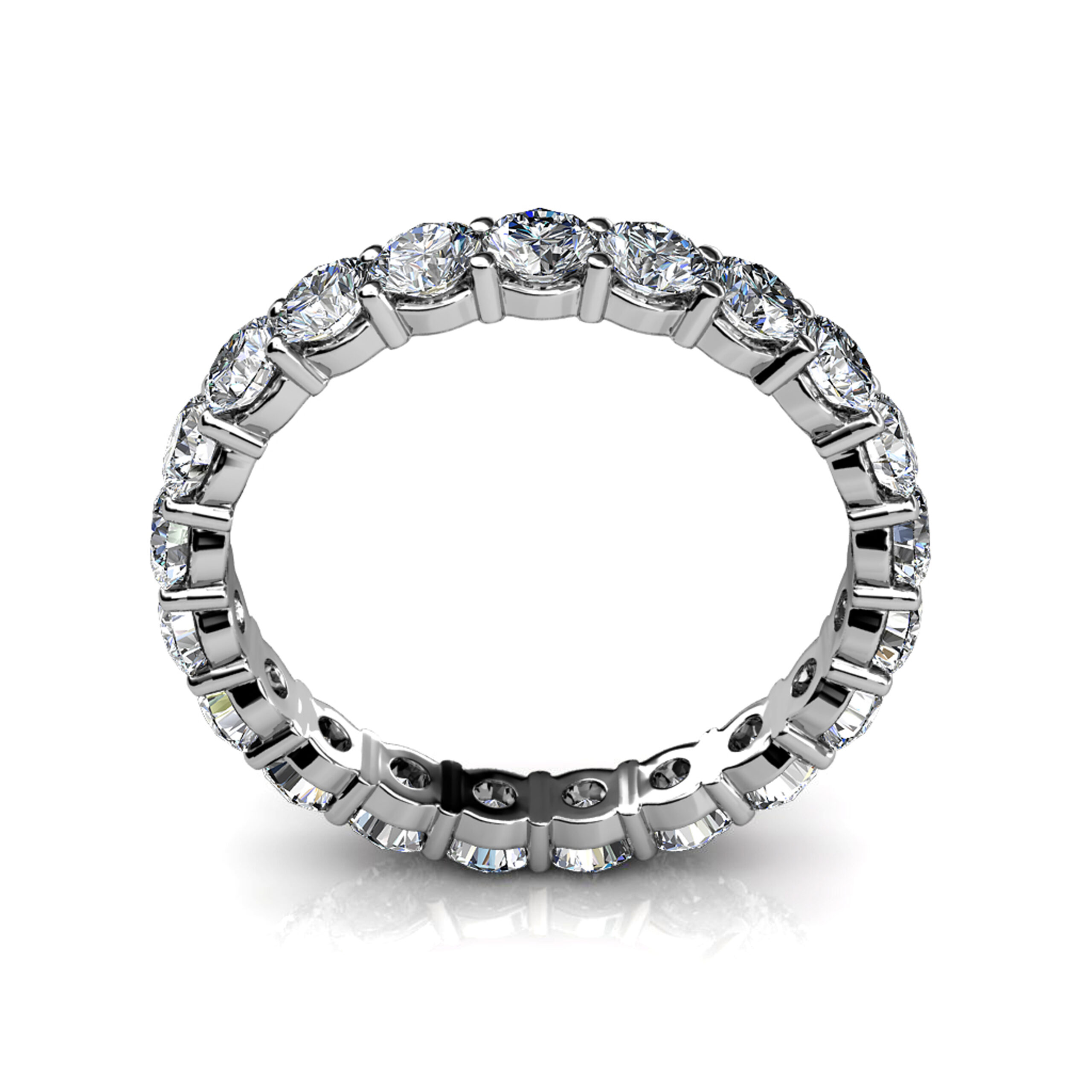 I Want To Hold Your Hand 1.20ct | Wedding Ring |18k White Gold - Image 2