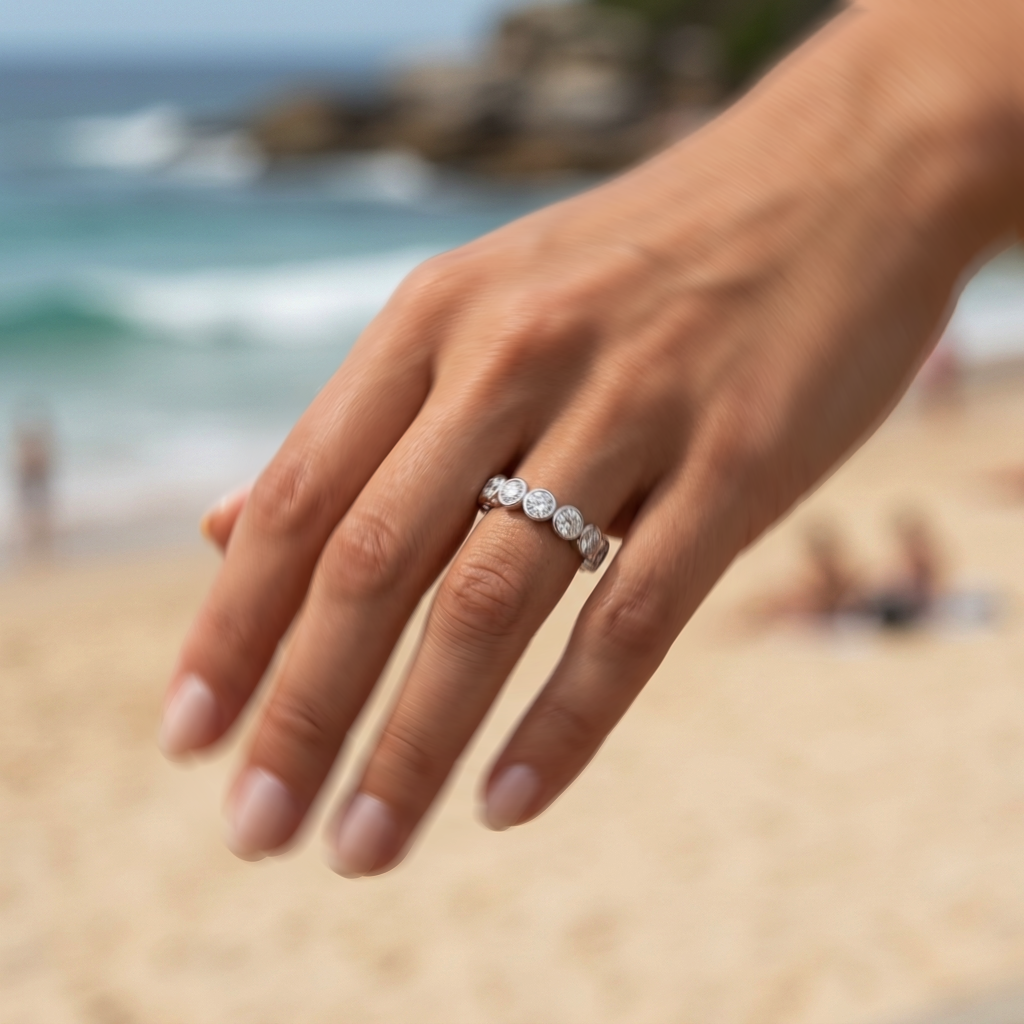 White Gold Eternity ring | Robert Young Jewellery