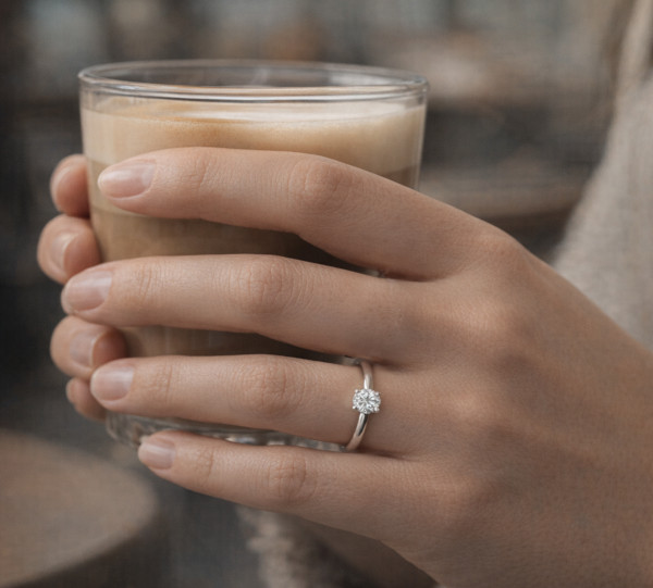 Rose Diamond Ring | Robert Young Jewellery
