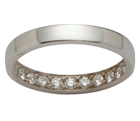 Can't Buy Me Love .63ct | Eternity Ring