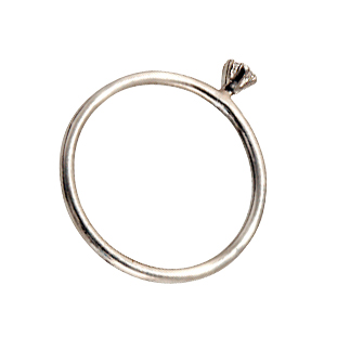 small is execusite. white gold ring