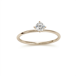 18k White Gold Diamond Engagement Ring