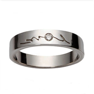 Classic [3] Men's Wedding Ring | Platinum